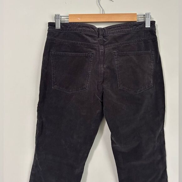 Anthropologie Pilcro Letterpress Serif Gray Corduroy Pants Raw Hem - Picture 6 of 11